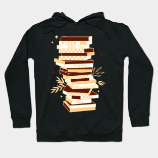 Stacked Pizza Boxes Hoodie